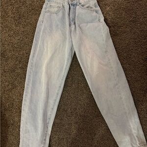 SHEIN Blue Straight Leg Jeans with Vintage Appeal